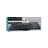کیبورد بی سیم و مجهز به تاچ پد لاجیتک مدل K400 Plus