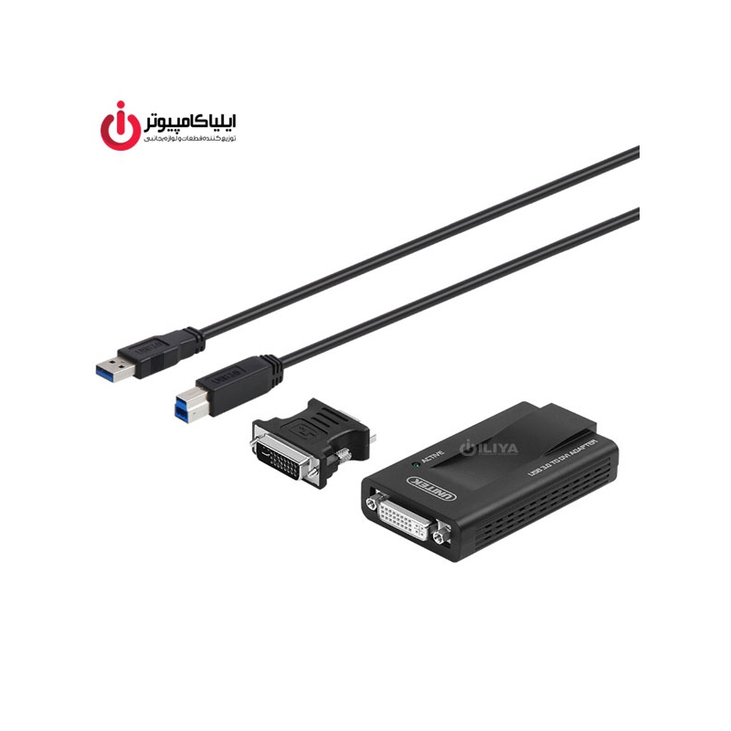 مبدل تصویر USB 3.0 به DVI و VGA یونیتک مدل Y-3801