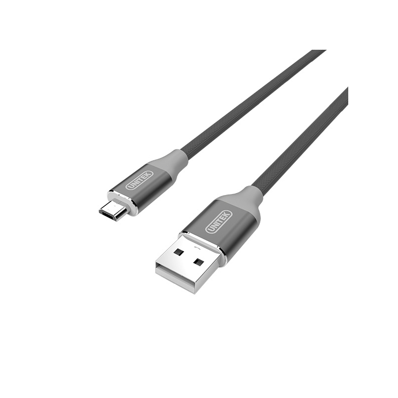 کابل میکرو USB برند یونیتک مدل Y-C4026AGY به طول 1 متر