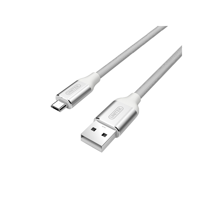 کابل میکرو USB برند یونیتک مدل Y-C4026ASL به طول 1 متر