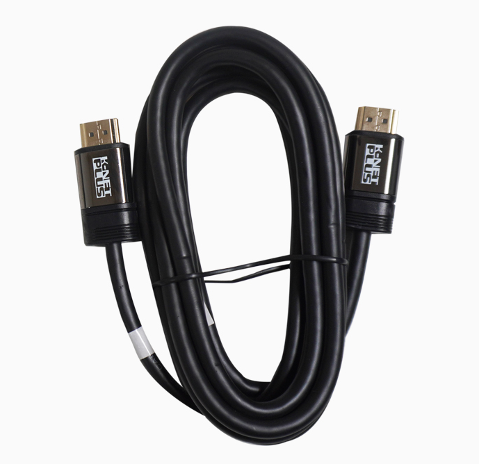کابل HDMI v2.0 برند کی نت پلاس مدل K-NET PLUS KP-CH20100 به طول 10 متر