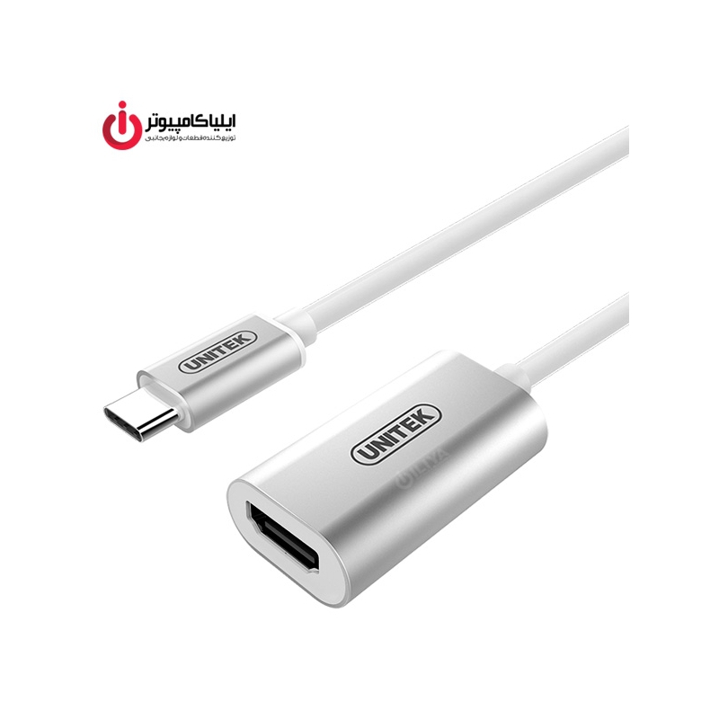 تبدیل تصویر USB 3.1 Type-C به HDMI 4K یونیتک مدل Y-6316