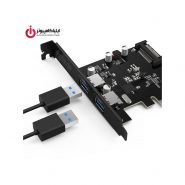 هاب دو پورت USB3.1 اینترنال برند اوریکو مدل PA31-2P