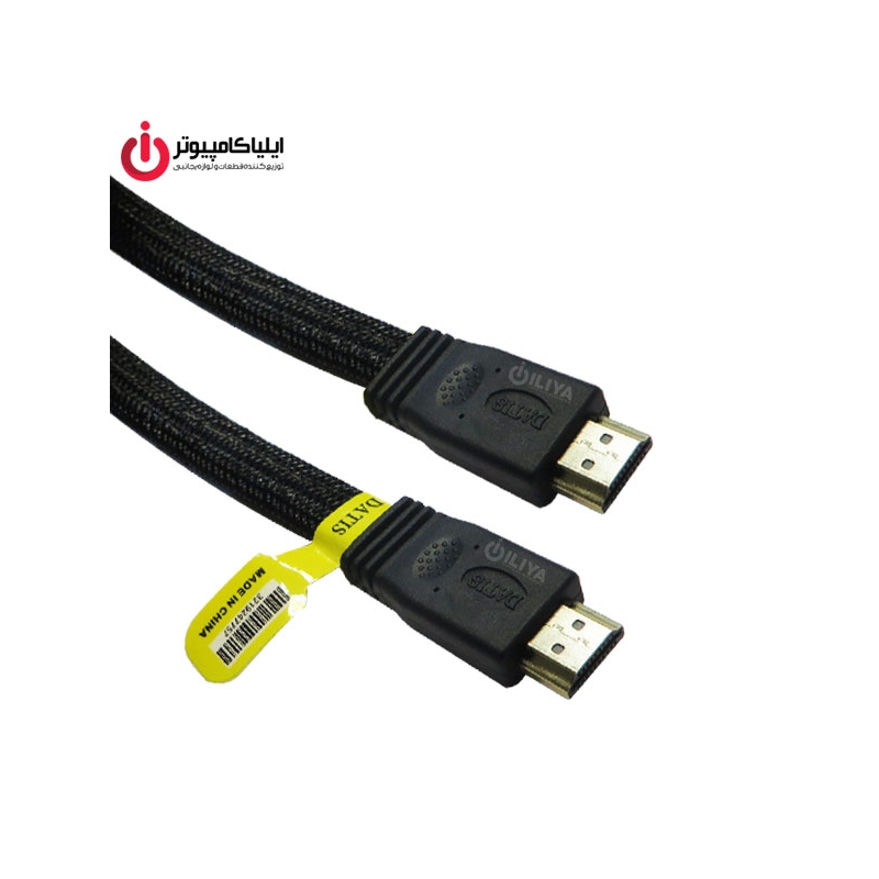 کابل HDMI فلت برند داتیس به طول 1.5 متر