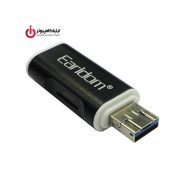 تبدیل OTG Micro USB به USB2.0 و کارت خوان ارلدام مدل ET-OT28