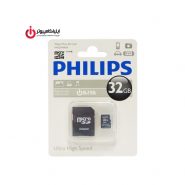 مموری کارت Micro SD فیلیپس کلاس 10 مدل FM32MA45B ظرفیت 32 گیگا‌بایت