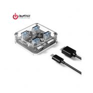 هاب USB3.0 چهار پورت اوریکو مدل MH4U-U3-03-CR-PRO