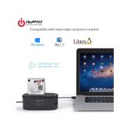 داک هارد دیسک 2.5 و 3.5 اینچ USB 3.0 اوریکو مدل 6218US3-PRO-EU-BK