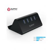 هاب USB3.0 چهار پورت اوریکو مدل SHCU3-V2-BK-PRO