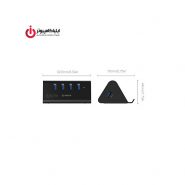 هاب USB3.0 چهار پورت اوریکو مدل SHCU3-V2-BK-PRO