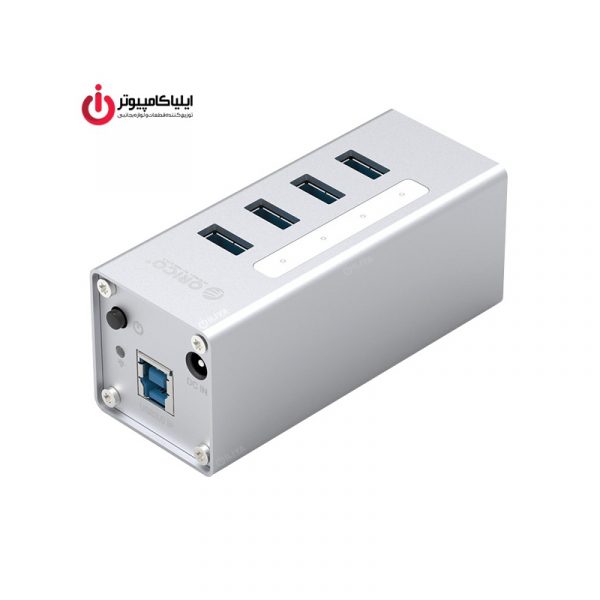 هاب چهار پورت USB3.0 همراه با آداپتور برند اوریکو مدل A3H4-V2