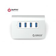 هاب ارگونومیک چهار پورت USB3.0 برند اوریکو مدل M3H4-G2