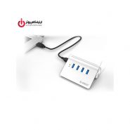 هاب ارگونومیک چهار پورت USB3.0 برند اوریکو مدل M3H4-G2