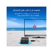 داک و تکثیر کننده SSD و هارد اوریکو مدل 6558US3-C