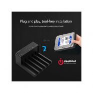 داک و تکثیر کننده SSD و هارد اوریکو مدل 6558US3-C