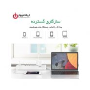 چندراهی محافظ برق 4 کانال و شارژر USB اوریکو مدل OSC-4A4U-EU