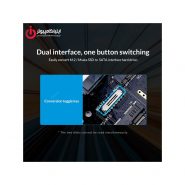 باکس هارددیسک و مبدل M-SATA/M2 با رابط SATA3.0 اوریکو مدل MS2TS