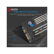 باکس هارددیسک و مبدل M-SATA/M2 با رابط SATA3.0 اوریکو مدل MS2TS