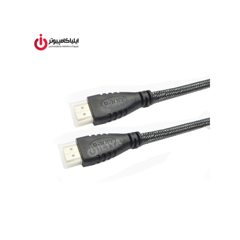 کابل کنفی HDMI رزولوشن 4K نسخه 1.4 دی نت به طول 1.5 متر