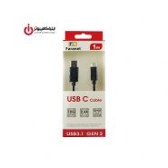 کابل دیتا USB Type-C به USB3.1 فرانت مدل FN-UCCA10 به طول 1 متر