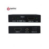 مبدل ادغام کننده صدا و تصویر HDMI کیفیت 4K برند فرانت مدل FN-A210