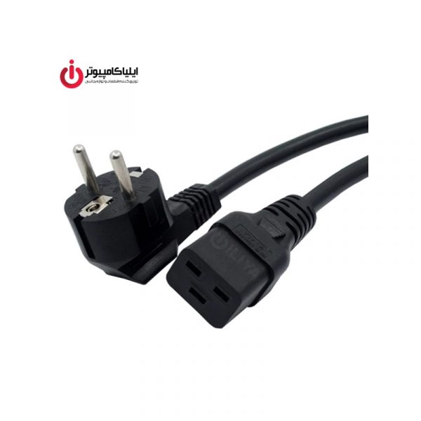 کابل برق سرور برند بافو قطر 3C*1.5mm مدل EU-C19 به طول 2 متر