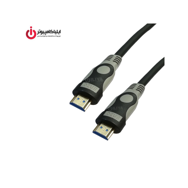 کابل HDMI رزولوشن 4K نسخه 1.4 برند انزو پلاس 1+19 مدل HD-1002 به طول 3 متر