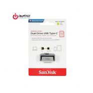 فلش مموری USB3.1 OTG Type-C سن دیسک مدل SDDDC2 ظرفیت 32 گیگابایت