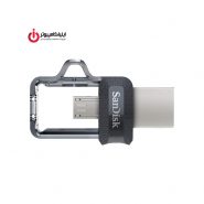 فلش مموری OTG Micro B USB3.0 سن دیسک مدل M3.0 SDDD3 ظرفیت 16 گیگابایت