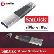 فلش مموری OTG USB3.0 Lightning سن دیسک مدل SDIX40N ظرفیت 32 گیگابایت