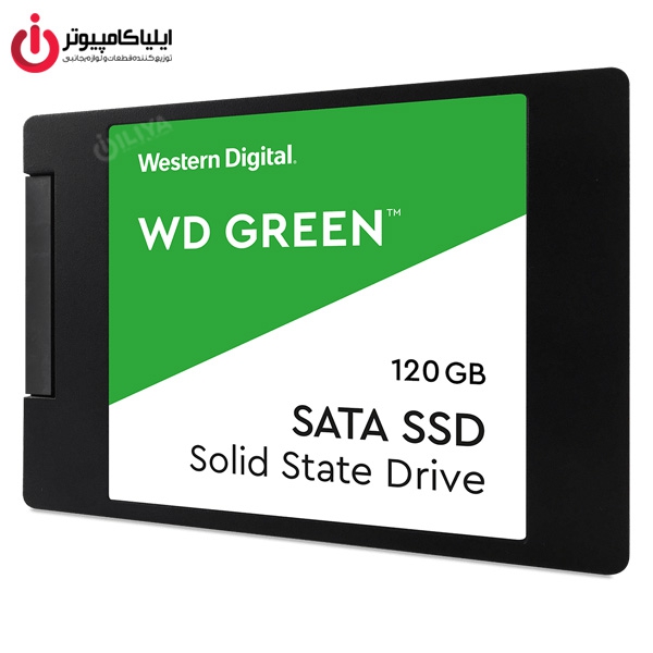 حافظه SSD وسترن دیجیتال مدل GREEN ظرفیت 120 گیگابایت