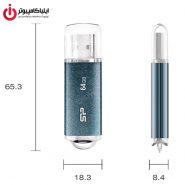 فلش مموری USB 3.1 سیلیکون پاور مدل Marvel M01 ظرفیت 64 گیگابایت