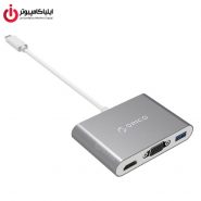تبدیل Type-C به VGA ، HDMI,Type-C و USB3.0 اوریکو مدل RCHV