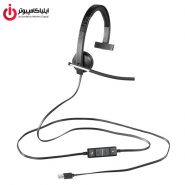 هدست تک گوش اپراتوری USB لاجیتک مدل H650E Mono