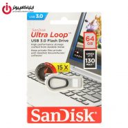 فلش مموری USB3.0 سن دیسک مدل SDCZ93 ظرفیت 64 گیگابایت