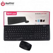 کیبورد و ماوس بی سیم تسکو مدل TKM 7018W