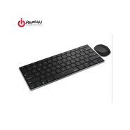 کیبورد و ماوس وایرلس و بلوتوث رپو مدل 9000G