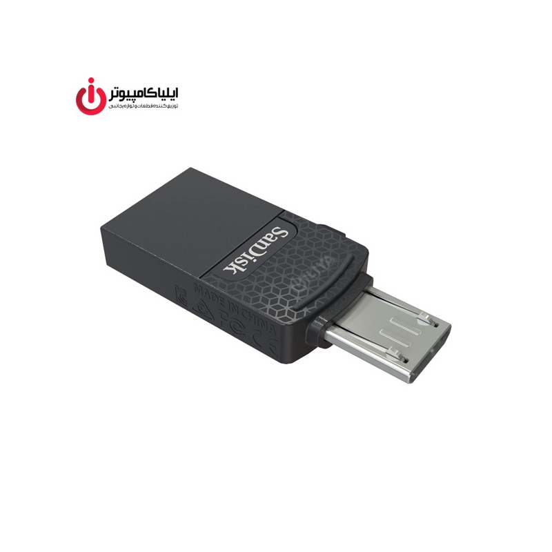فلش مموری OTG Micro B USB2.0 سن دیسک مدل SDDD1 ظرفیت 16 گیگابایت
