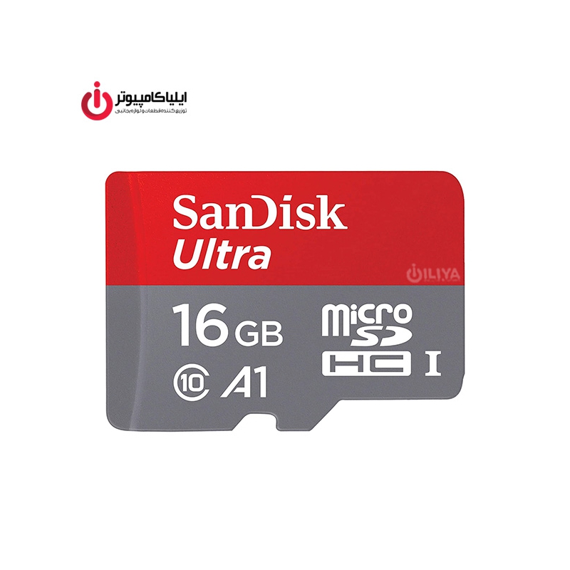 مموری کارت Micro SD C10 U1 سن دیسک ULTRA SDSQUAR-GN6MN ظرفیت16 گیگابایت