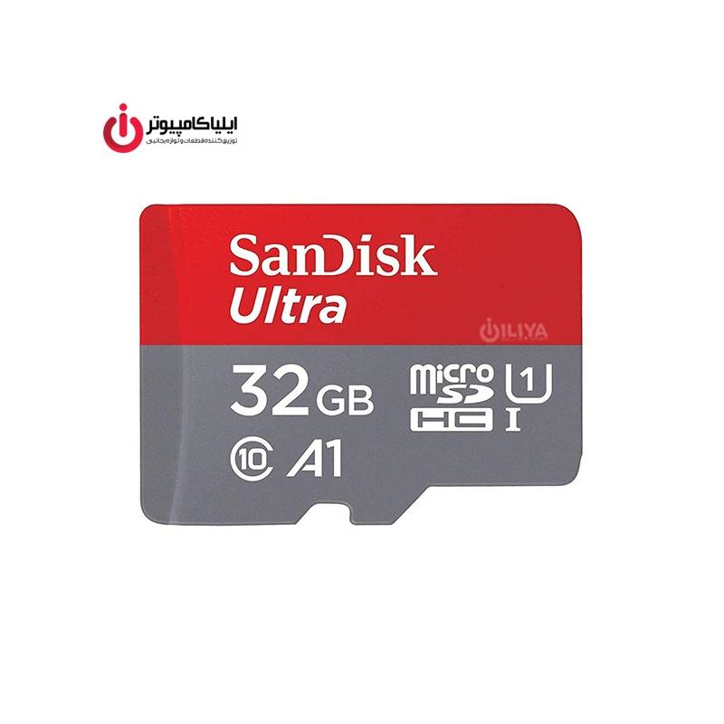 مموری کارت Micro SD C10 U1 سن دیسک ULTRA SDSQUAR-GN6MN ظرفیت032 گیگابایت