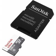 مموری کارت Micro SD C10 U1 سن دیسک ULTRA SDSQUNS-GN6TA ظرفیت 128 گیگابایت