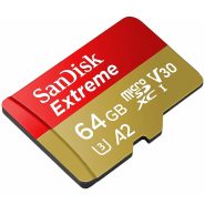 مموری کارت Micro SD کلاس U3 10 سن دیسک مدل SDSQXA2 ظرفیت 64 گیگابایت