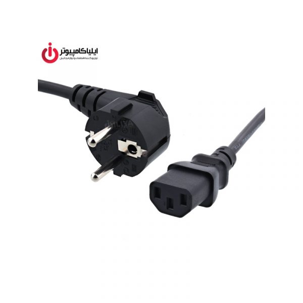 کابل برق پاور کامپیوتر انزو 2C*0.75mm به طول 1.5 متر