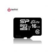 مموری کارت Micro SD کلاس U1 10 برند سیلیکون پاور مدل SP016GBSTHBU1V10 ظرفیت 16 گیگابایت