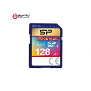 مموری کارت SD کلاس 10 برند سیلیکون پاور مدل SP128GBSDXAU1V10 ظرفیت 128 گیگابایت
