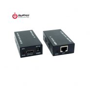 مبدل تقویت کننده طول HDMI تا 60 متر از طریق شبکه LAN برند دی نت