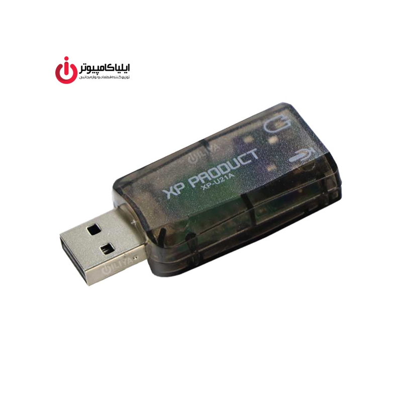 کارت صدا USB برند ایکس پی مدل U21