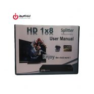 اسپلیتر 1 به 8 درگاه HDMI برند دی نت