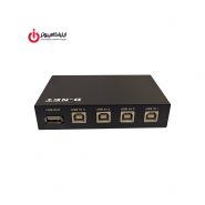 سوئیچ پرینتر چهار پورت USB2.0 برند دی نت مدل 1A4B