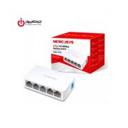 سوئیچ شبکه 5 پورت مرکوسیس مدل MS1005